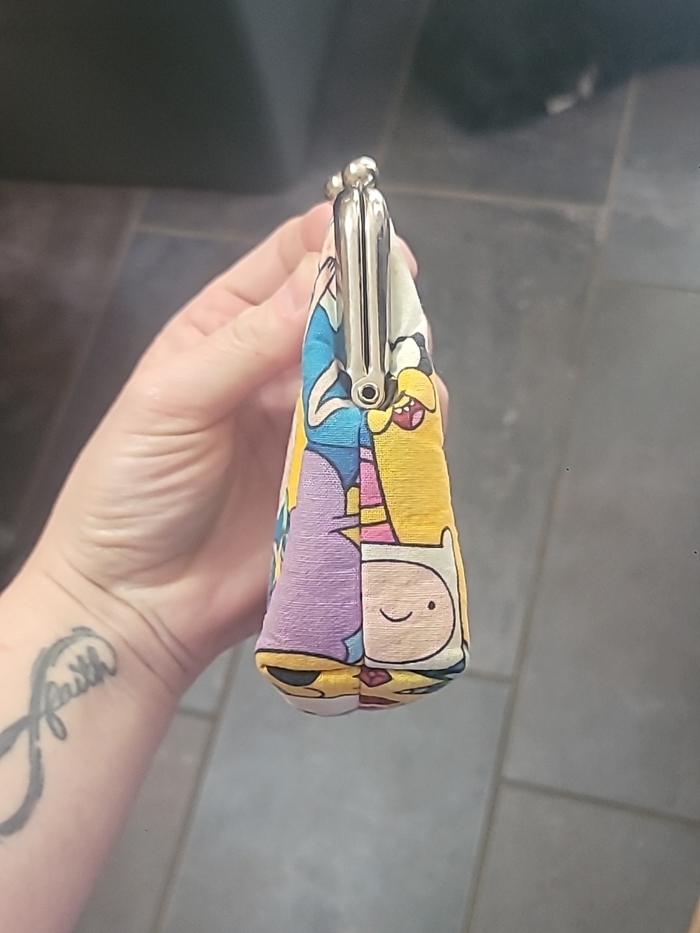 Adventure Time Coin Purse Wallet- Multicolor - Picture 5 of 6